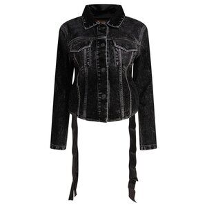 Balenciaga Denim Jacket With Laces tag size 38 Women